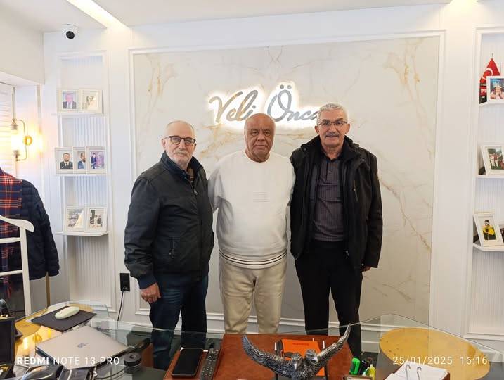 Veli Öncan dostlarını ağırladı 1